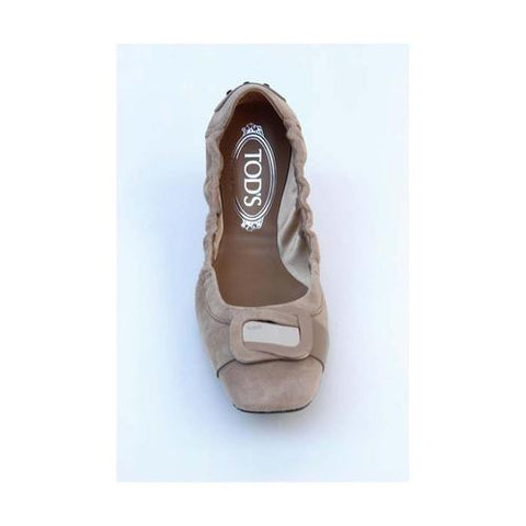 Beige 36.5 EUR - 6.5 US (244mm) Tods ladies ballerina XXW0DK0B8602UKC413