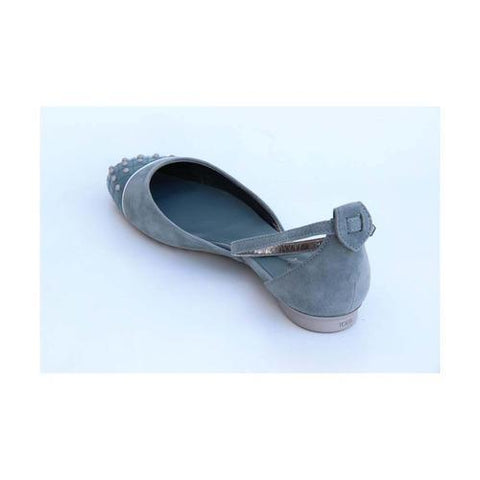 Light Blue 36.5 EUR - 6.5 US (244mm) Tods ladies flat sandal XXW0MQ0D7703DW132F
