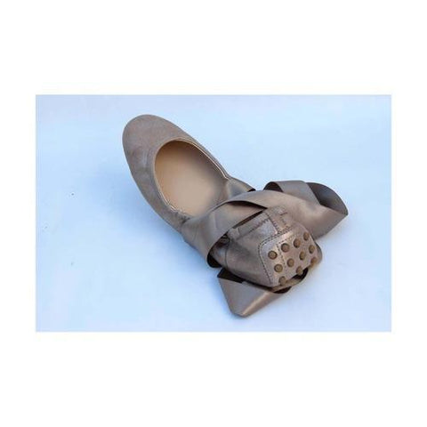Gold 37 EUR - 6.5 US (247mm) Tods ladies ballerina XXW0NY0C350X90G215