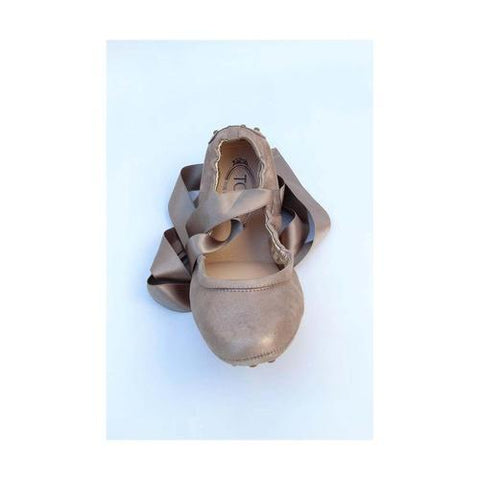 Gold 37 EUR - 6.5 US (247mm) Tods ladies ballerina XXW0NY0C350X90G215