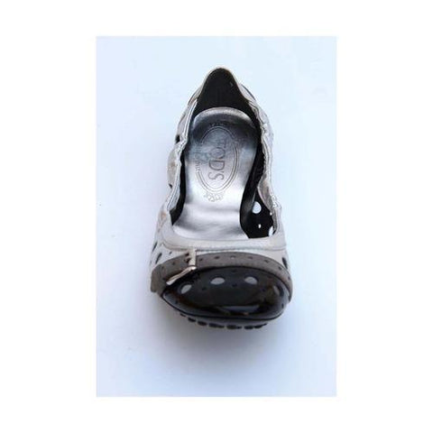 Silver 36 EUR - 6 US (241mm) Tods ladies ballerina XXW0HI0A2403U6299C