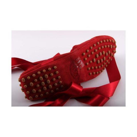 Red 39.5 EUR - 8.5 US (263mm) Tods ladies ballerina XXW0NY0C350HR0R602
