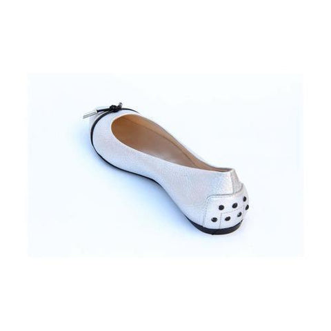 Silver 36 EUR - 6 US (241mm) Tods ladies ballerina XXW0NB0B780EA11920