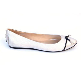 Silver 36 EUR - 6 US (241mm) Tods ladies ballerina XXW0NB0B780EA11920