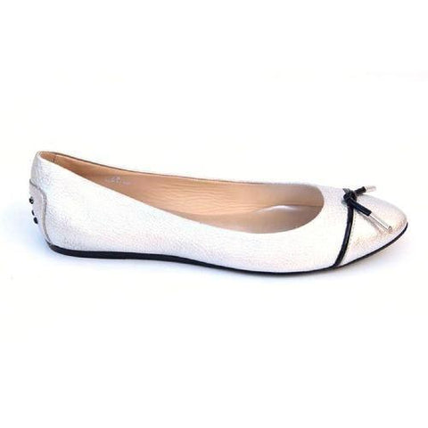 Silver 36 EUR - 6 US (241mm) Tods ladies ballerina XXW0NB0B780EA11920