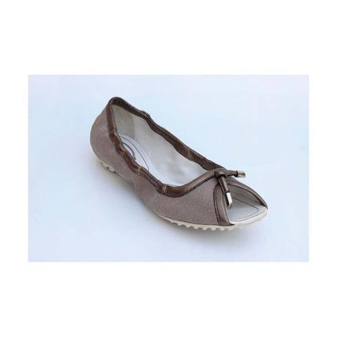 Grey 36.5 EUR - 6.5 US (244mm) Tods ladies ballerina XXW0IV055903KA7976