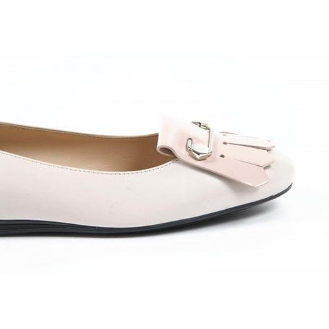 White 39 EUR - 8 US (260mm) Tods ladies ballerina XXW0UK0K5708S1709I