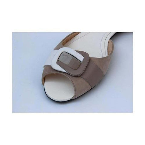 Taupe 36.5 EUR - 6.5 US (244mm) Tods ladies flat sandal XXW0LW0B9002UK211C