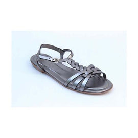 Silver 36.5 EUR - 6.5 US (244mm) Tods ladies flat sandal XXW0MD0A060SV0B210