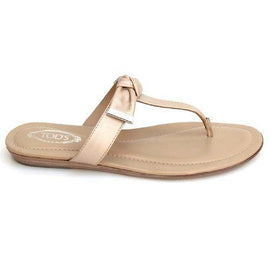Beige 36 EUR - 6 US (241mm) Tods ladies flat sandal XXW0II0A120PJ0C210