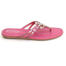 Fuxia 36 EUR - 6 US (241mm) Tods ladies flat sandal XXW0II07810RM0M805