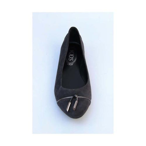 Dark Grey 36 EUR - 6 US (241mm) Tods ladies ballerina XXW0OD0B780Y82148F