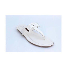 White 36.5 EUR - 6.5 US (244mm) Tods ladies flat sandal XXW0II0A120ATSB001