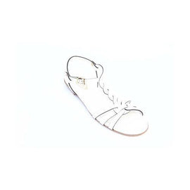 White 36.5 EUR - 6.5 US (244mm) Tods ladies flat sandal XXW0MD0A060297B001