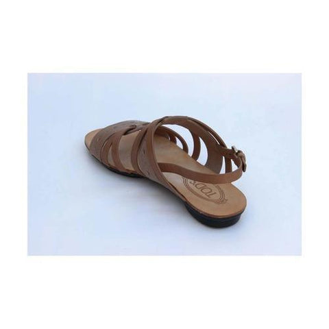 Taupe 36 EUR - 6 US (241mm) Tods ladies flat sandal XXW0KU0C290D90056S
