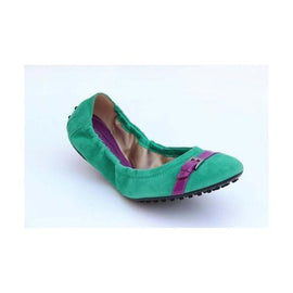 Green 36 EUR - 6 US (241mm) Tods ladies ballerina XXW0HI04070RTU165H