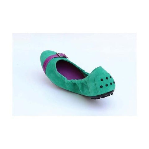 Green 36 EUR - 6 US (241mm) Tods ladies ballerina XXW0HI04070RTU165H