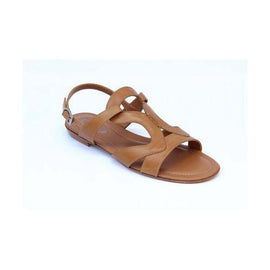 Camel 36.5 EUR - 6.5 US (244mm) Tods ladies flat sandal XXW0MD0C280D90S405