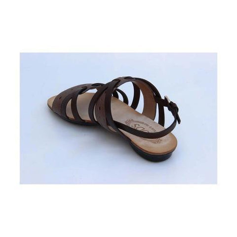 Brown 36.5 EUR - 6.5 US (244mm) Tods ladies flat sandal XXW0KU0C290VTF866B