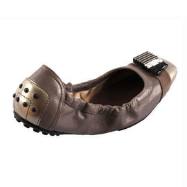 Taupe 36.5 EUR - 6.5 US (244mm) Tods ladies ballerina XXW0DK0A860A9BER56
