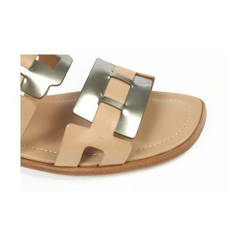 Beige 37 EUR - 6.5 US (247mm) Tods ladies flat sandal XXW0TK0I9201GJ305Z