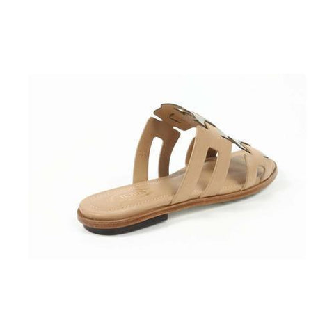 Beige 37 EUR - 6.5 US (247mm) Tods ladies flat sandal XXW0TK0I9201GJ305Z