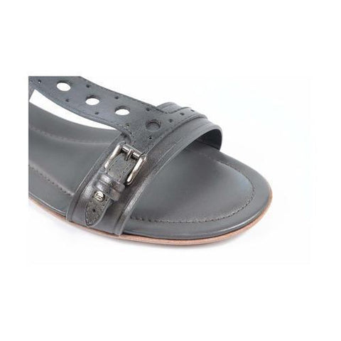 Grey 36 EUR - 6 US (241mm) Tods ladies flat sandal XXW0MD0A260D90B605