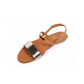 Camel 36 EUR - 6 US (241mm) Tods ladies flat sandal XXW0II0G9701GJ193I