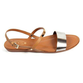 Camel 36 EUR - 6 US (241mm) Tods ladies flat sandal XXW0II0G9701GJ193I