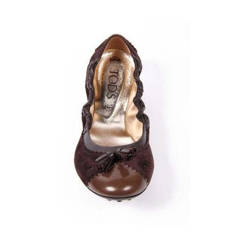 Brown 35.5 EUR - 5.5 US (237mm) Tods ladies ballerina XXW0HI0F590F53S800