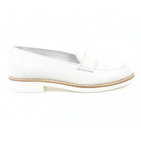 White 39 EUR - 8 US (260mm) Tods ladies loafer XXW0VX0L11088B0124