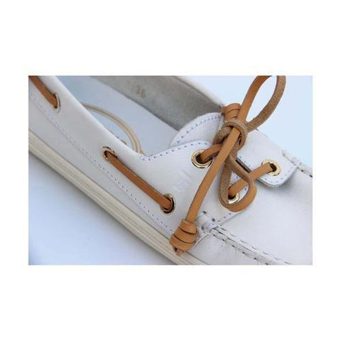 White 36.5 EUR - 6.5 US (244mm) Tods ladies  loafer XXW0MA05300BR0B001