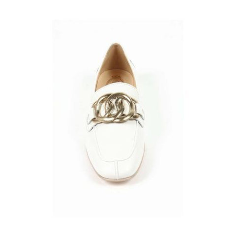 White 37 EUR - 6.5 US (247mm) Tods ladies loafer XXW0SP0J85008HB015