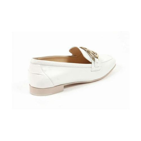 White 37 EUR - 6.5 US (247mm) Tods ladies loafer XXW0SP0J85008HB015