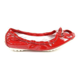 Red 38.5 EUR - 7.5 US (257mm) Tods ladies ballerina XXW0IV05660ATSR402