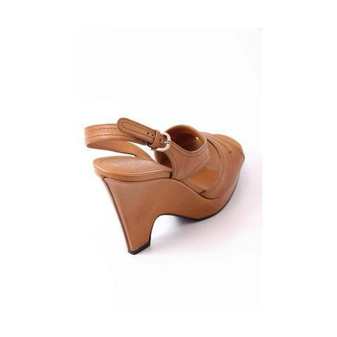 Camel 36.5 EUR - 6.5 US (244mm) Tods ladies sandal XXW0IZ05780D90S405