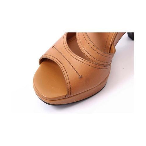 Camel 41 EUR - 9.5 US (273mm) Tods ladies sandal XXW0IZ05780D90S405