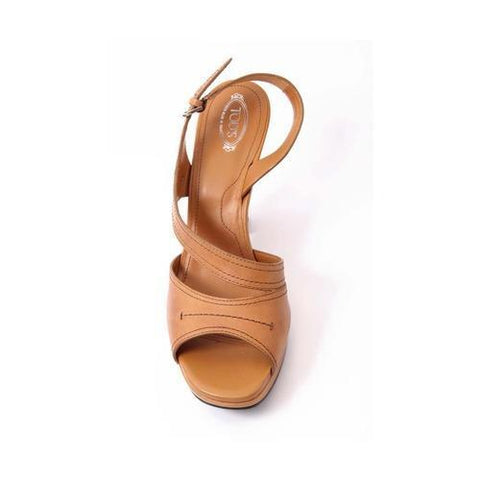 Camel 41 EUR - 9.5 US (273mm) Tods ladies sandal XXW0IZ05780D90S405