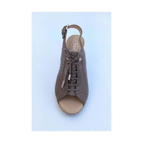Taupe 36 EUR - 6 US (241mm) Tods ladies sandal XXW0MK0A3208N2C411