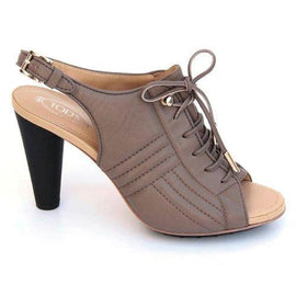 Taupe 37 EUR - 6.5 US (247mm) Tods ladies sandal XXW0MK0A3208N2C411