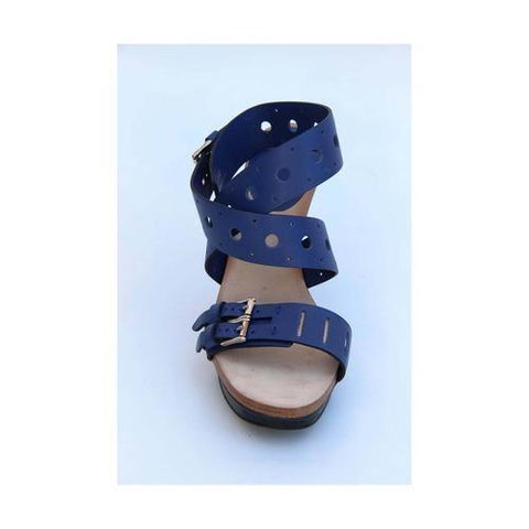 Blue 38.5 EUR - 7.5 US (257mm) Tods ladies sandal XXW0MH0A190BR0U605
