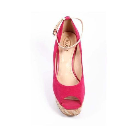 Fuxia 40 EUR - 9 US (267mm) Tods ladies sandal XXW0PL0G5200MX185Z