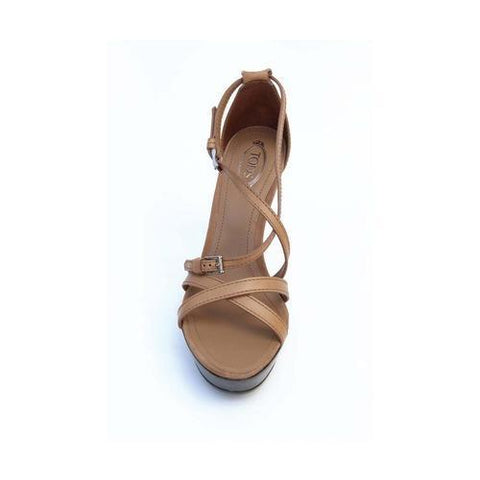 Taupe 41 EUR - 9.5 US (273mm) Tods ladies sandal XXW0NJ0C410HS2S812