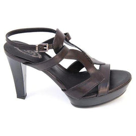 Black 36 EUR - 6 US (241mm) Tods ladies sandal XXW0NJ0C280D90B999