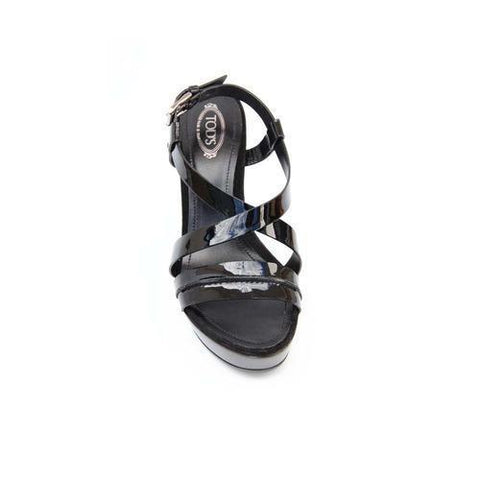 Black 36.5 EUR - 6.5 US (244mm) Tods ladies sandal XXW0NJ0E490MD2B999