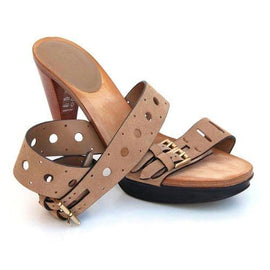 Taupe 37 EUR - 6.5 US (247mm) Tods ladies sandal XXW0MH0A190RE0S812