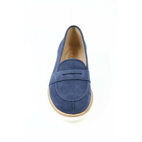 Blue 40 EUR - 9 US (267mm) Tods ladies loafer XXW0VX0L7807XWU616
