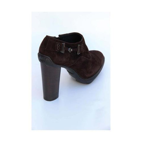 Brown 36.5 EUR - 6.5 US (244mm) Tods ladies ankle boot XXW0OJ0D290HR0S800