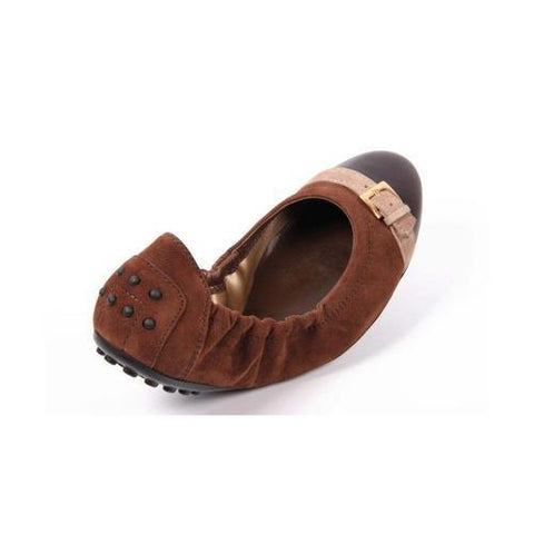 Brown 36 EUR - 6 US (241mm) Tods ladies ballerina XXW0HI04070H10179K