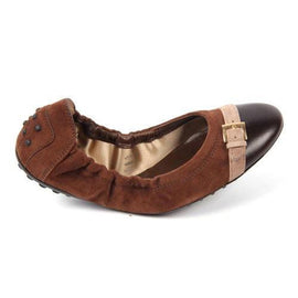 Brown 36 EUR - 6 US (241mm) Tods ladies ballerina XXW0HI04070H10179K